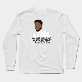 Wakanda Forever, Black Panther. Long Sleeve T-Shirt